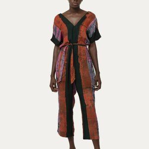 Osei-Duro Easy Jumpsuit in Carmine, L, NWOT